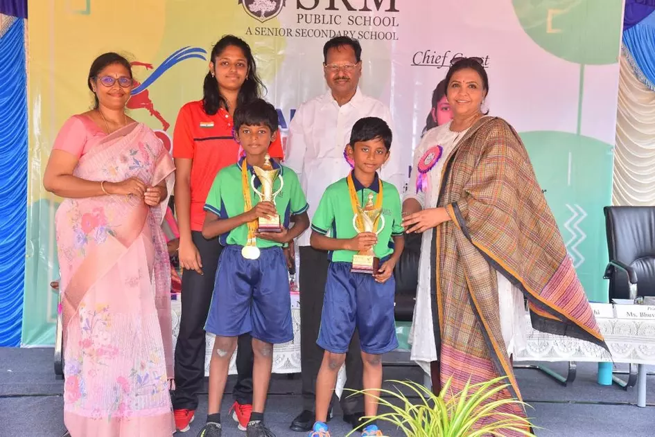 DT campus: SRM school sports day held