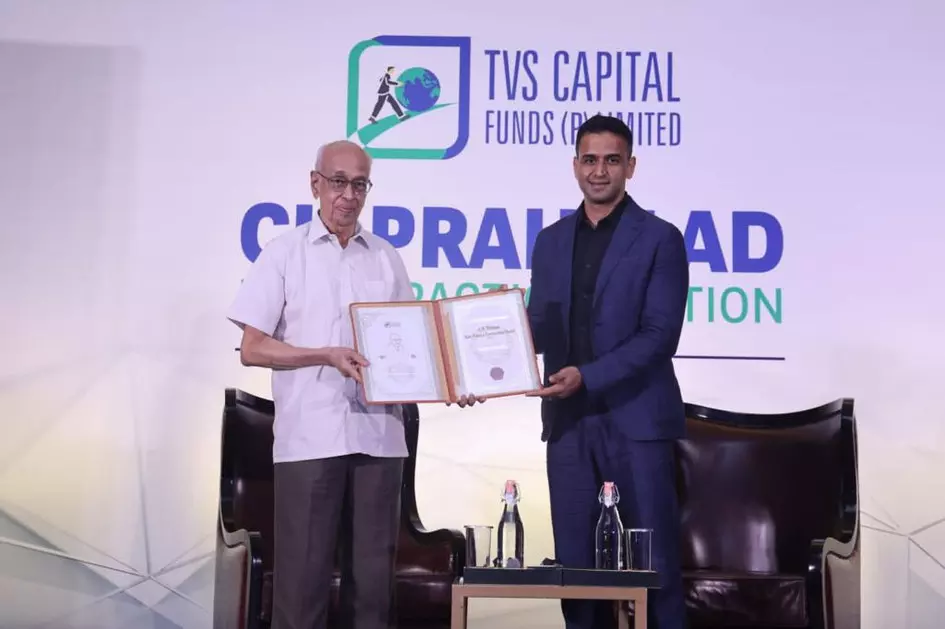 Nithin Kamath conferred with CK Prahalad award