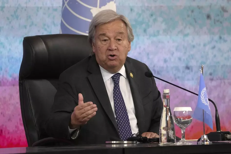 Humanity has opened gates of hell on climate: Guterres Humanity has opened gates of hell on climate: Guterres