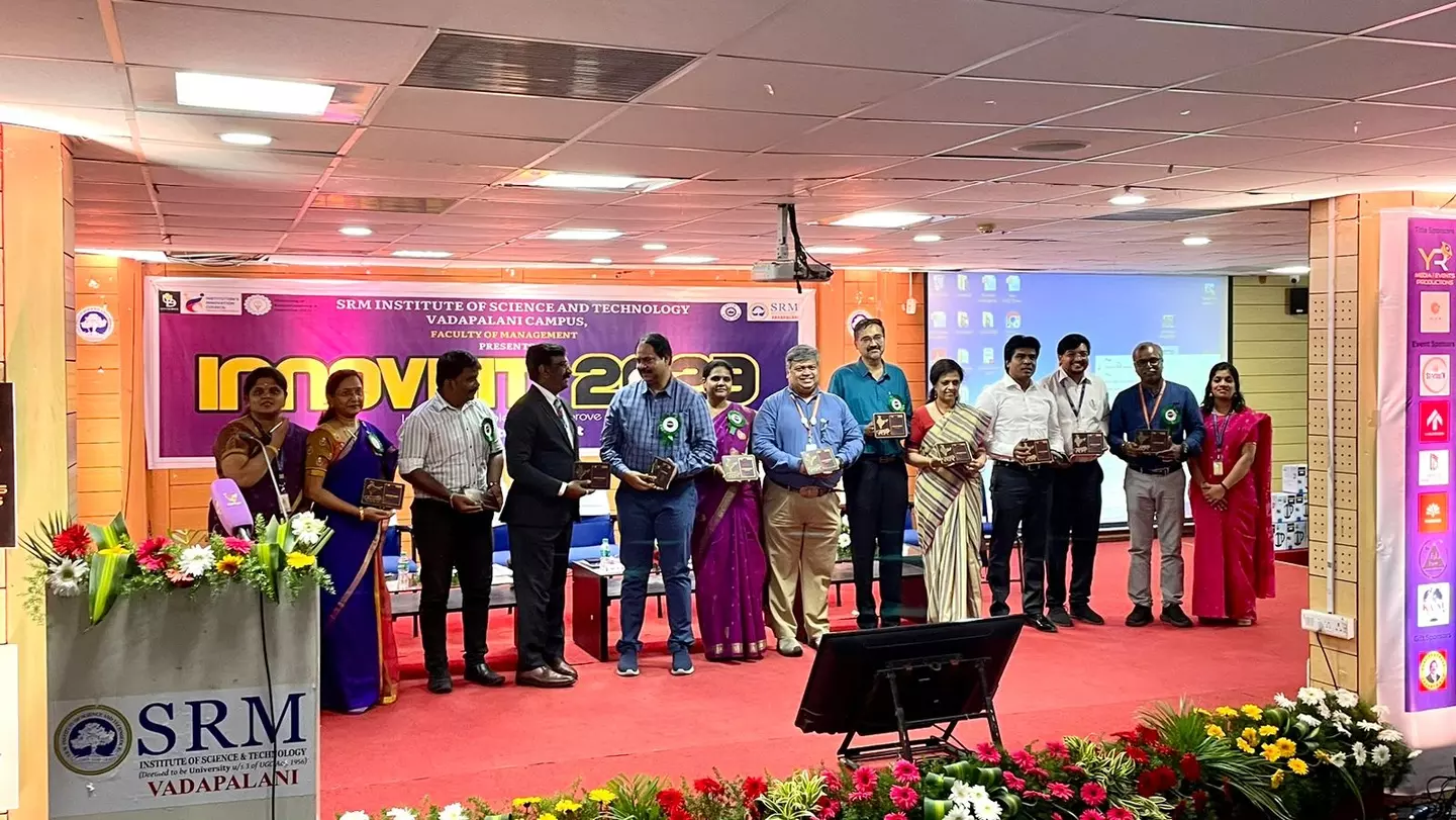 SRM Vadapalani organises entrepreneurship summit