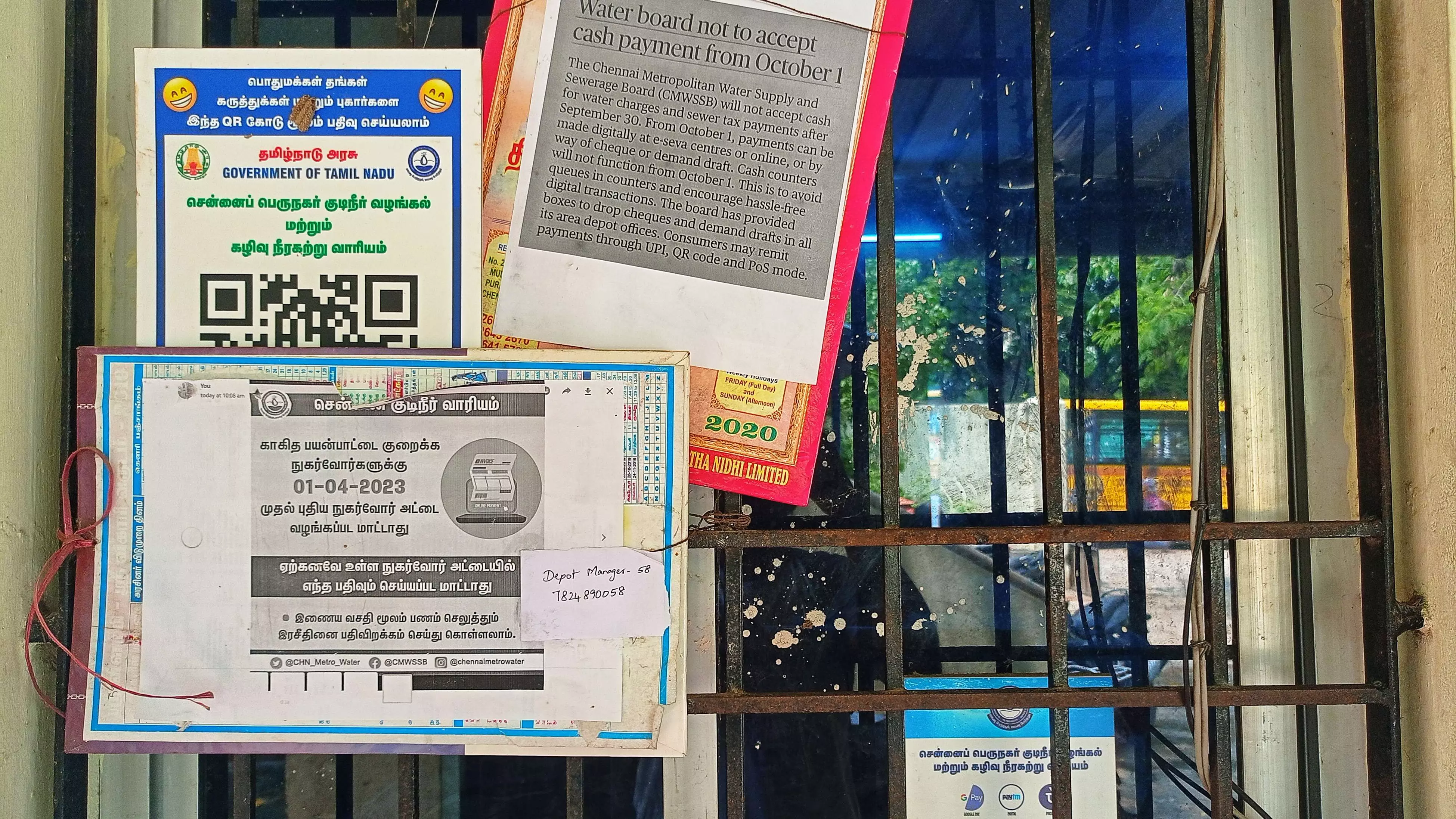 ‘We want to pay in cash’