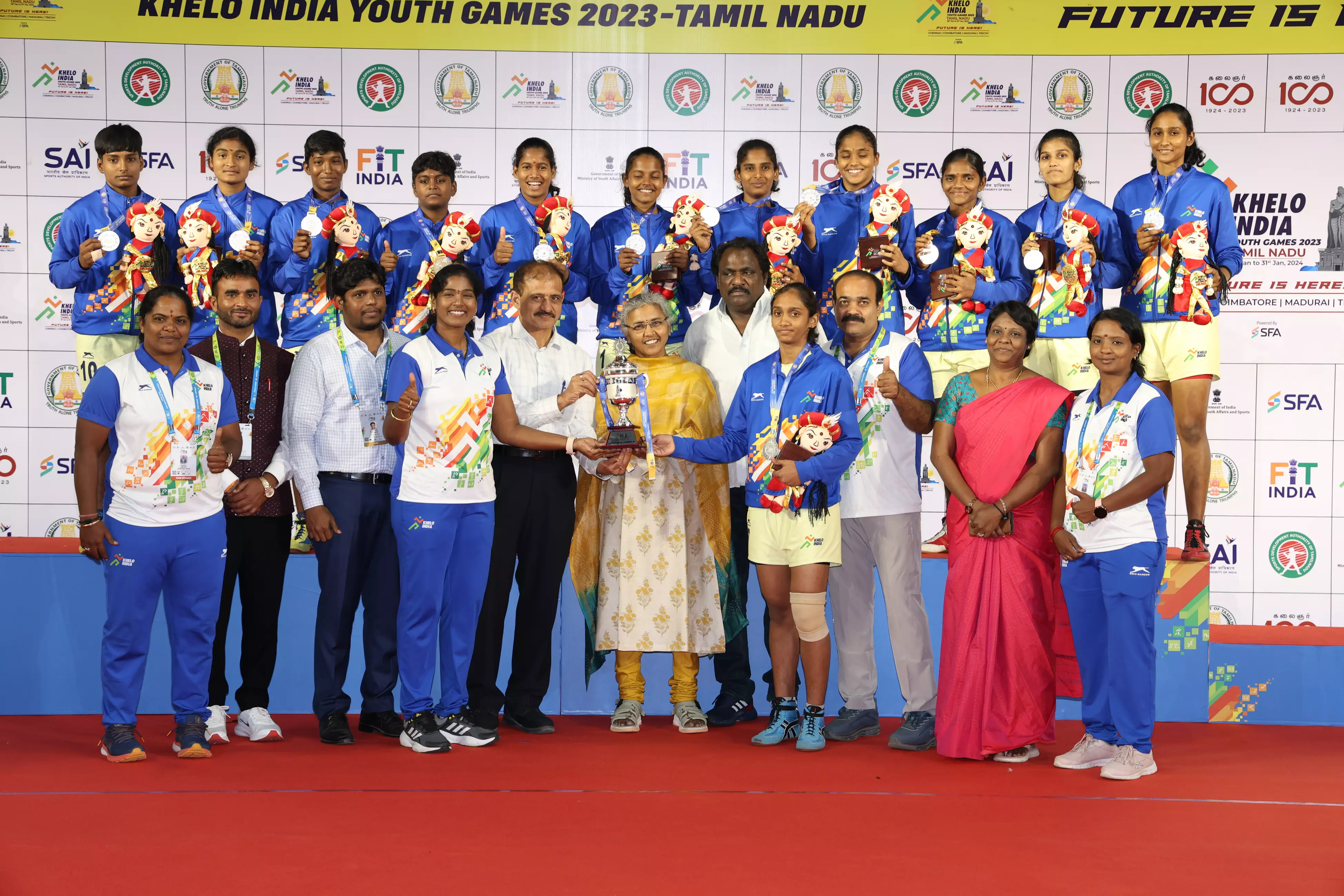 Haryana clean sweeps boys and girls Kabaddi gold