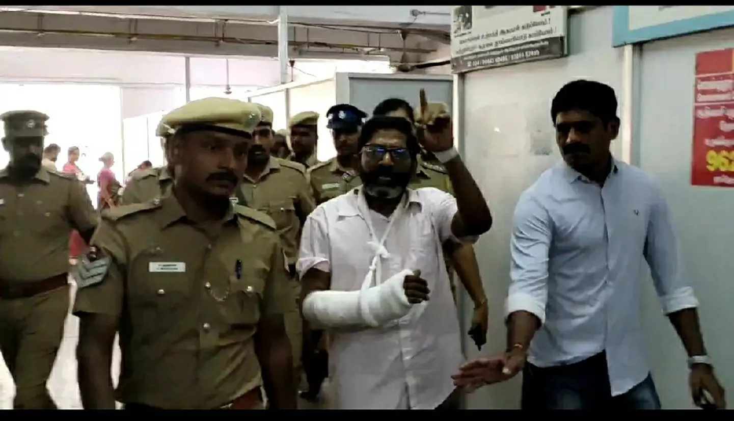 The web that Tamil Nadu police weaved around YouTuber Savukku Shankar The web that Tamil Nadu police weaved around YouTuber Savukku Shankar