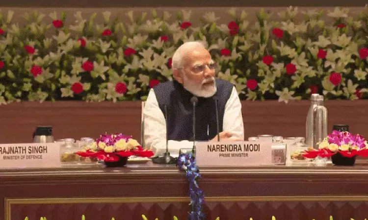 Modi chairs 8th governing council meeting of Niti Aayog; 8 chief mins absent