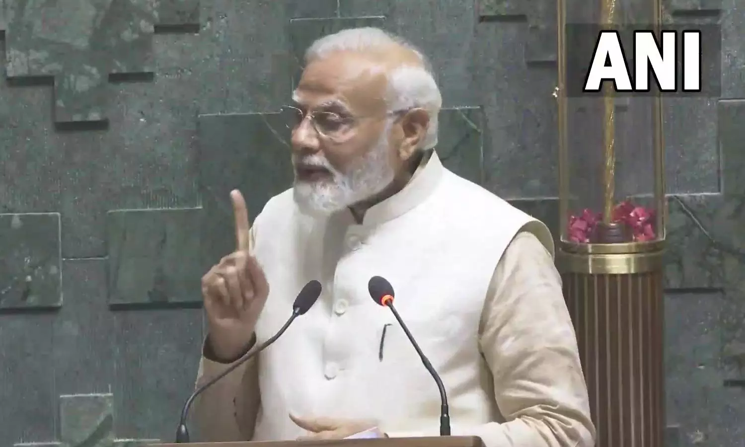 The holy Sengol was installed in Parliament... ... New Parl inauguration live: When India surges ahead, world also moves forward