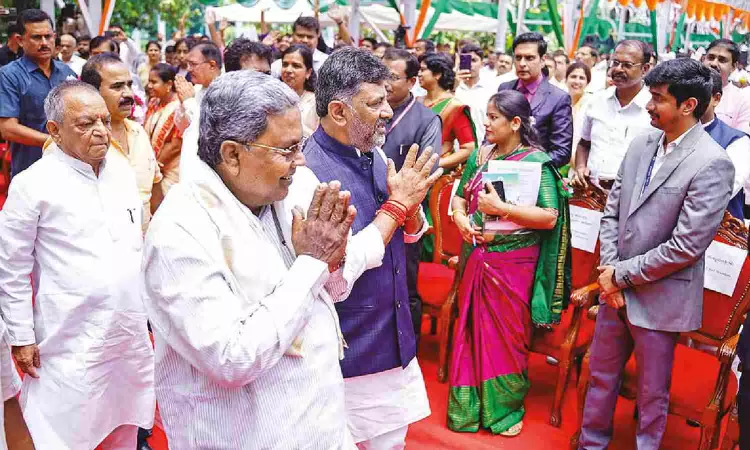 Protests break out as Siddu expands cabinet Protests break out as Siddu expands cabinet