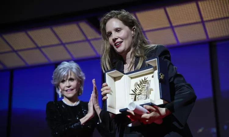 Palme dOr goes to Anatomy of a Fall; Triet 3rd woman director to get it