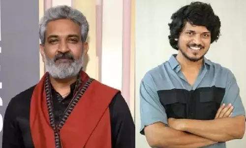 Rajamouli praises newbie director Sumanth Prabhas for Mem Famous