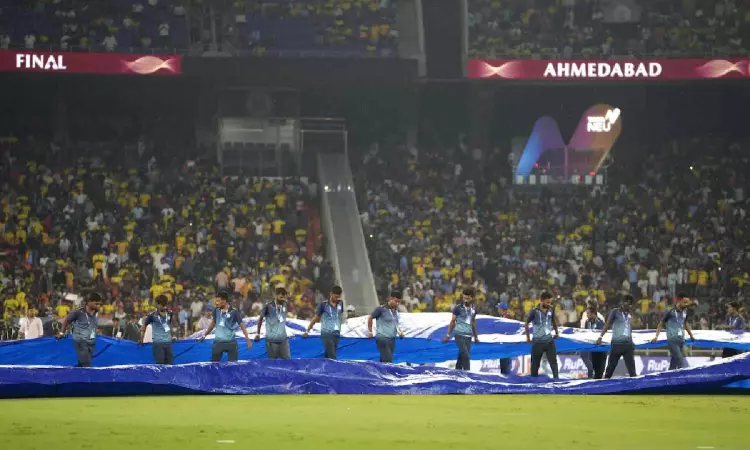 IPL finals: Rain plays spoilsport as CSK begins to bat