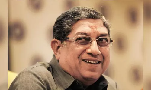 Only you can do a miracle: Srinivasan tells Dhoni on CSKs IPL victory