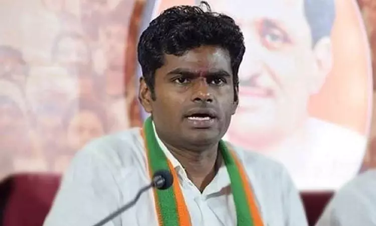 No evidence given, says Annamalai No evidence given, says Annamalai