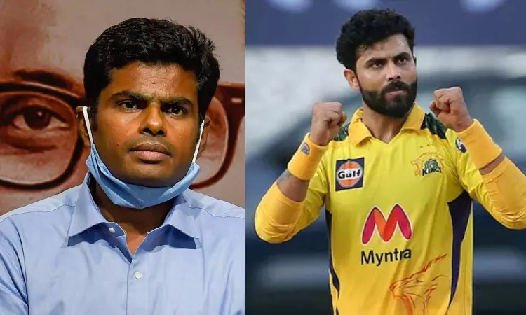 CSK won because of BJP karyakarta Jadeja, says Annamalai