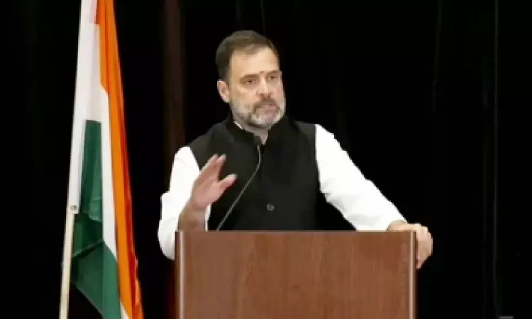 Rahul reiterates caste census demand, accuses BJP-RSS of attacking Constitution