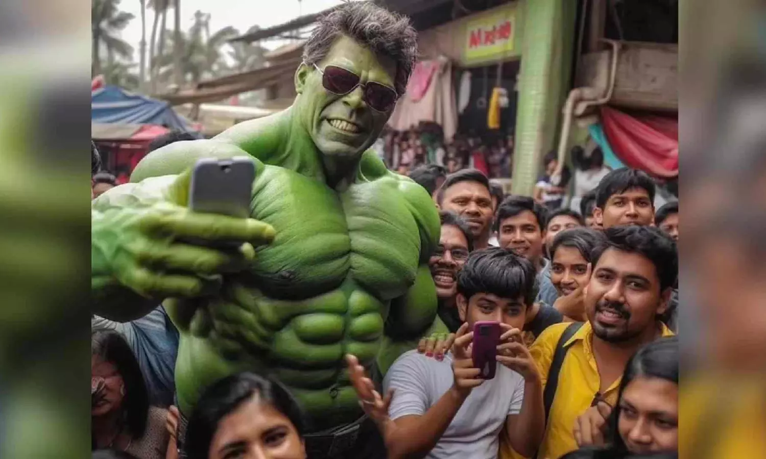 Watch: Avengers on the streets of India