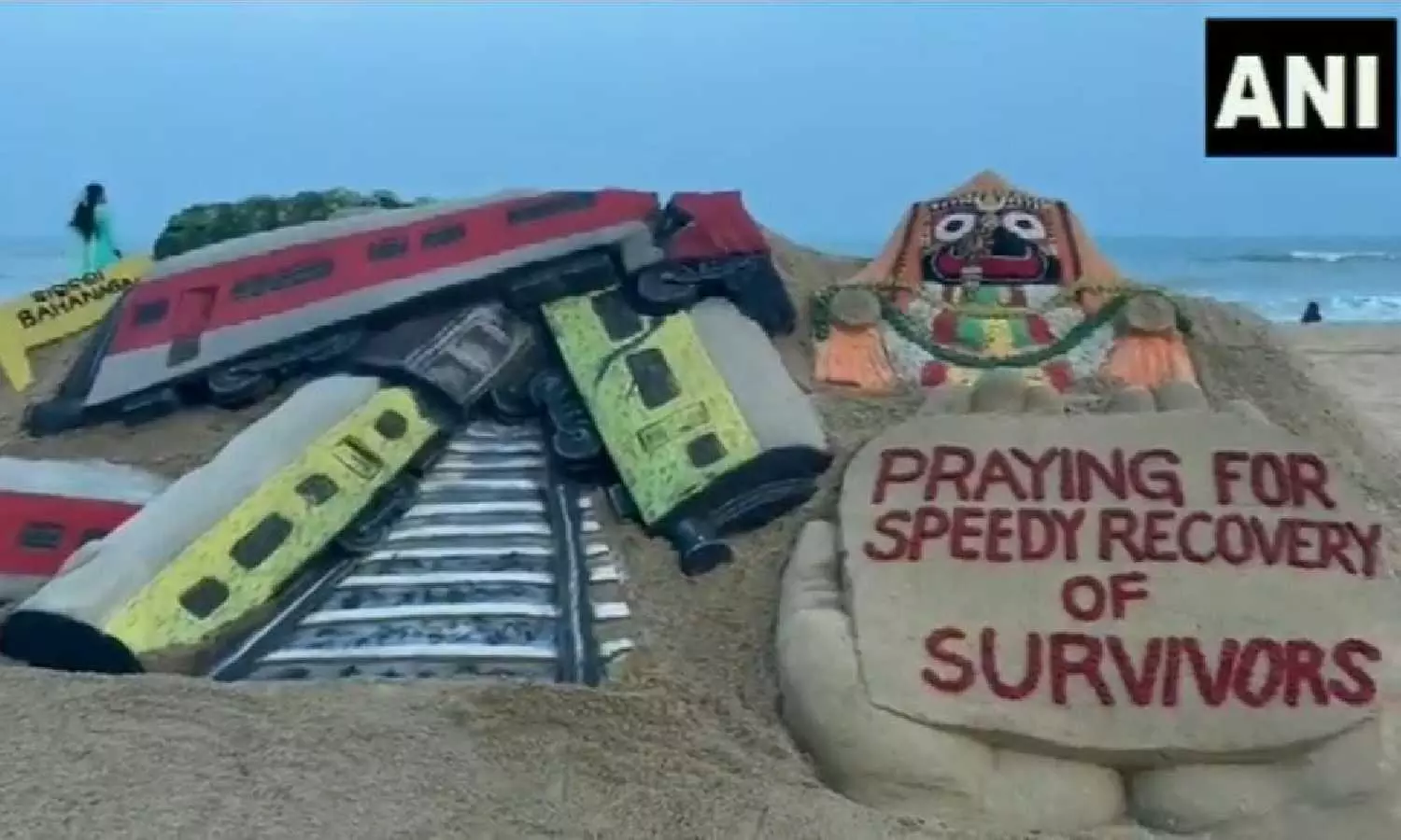 Sand artist Sudarsan Pattnaik created a sand... ... Odisha train crash live: Balasore Collector confirms death toll as 288 Sand artist Sudarsan Pattnaik created a sand... ... Odisha train crash live: Balasore Collector confirms death toll as 288