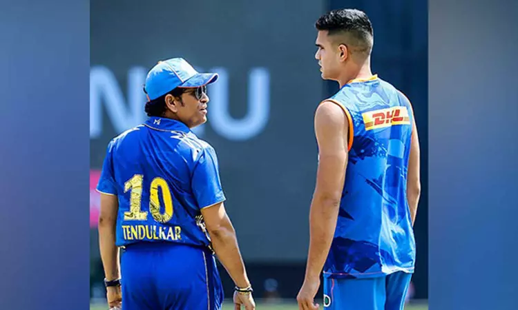 Trying to create...: Sachin Tendulkar on son Arjuns cricket career Trying to create...: Sachin Tendulkar on son Arjuns cricket career