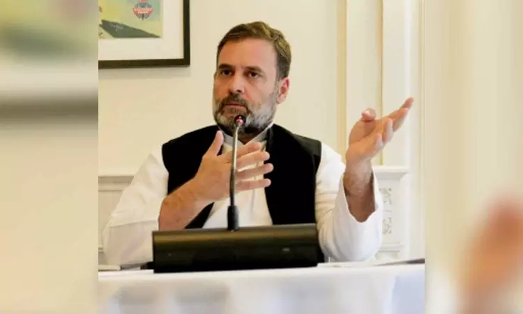 BJP, RSS have habit of looking backward: Rahul Gandhi