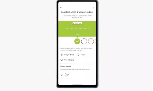 Google introduces 2 new voices for Assistant app