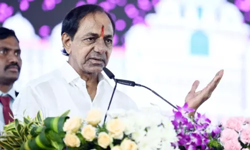 KCR changing tack: Congress is now his main target