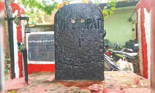 British-era milestone with Tamil numeral discovered in Virudhunagar