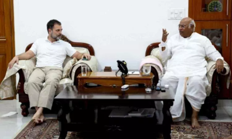 Kharge, Rahul to attend Oppn meeting in Patna on June 23 Kharge, Rahul to attend Oppn meeting in Patna on June 23