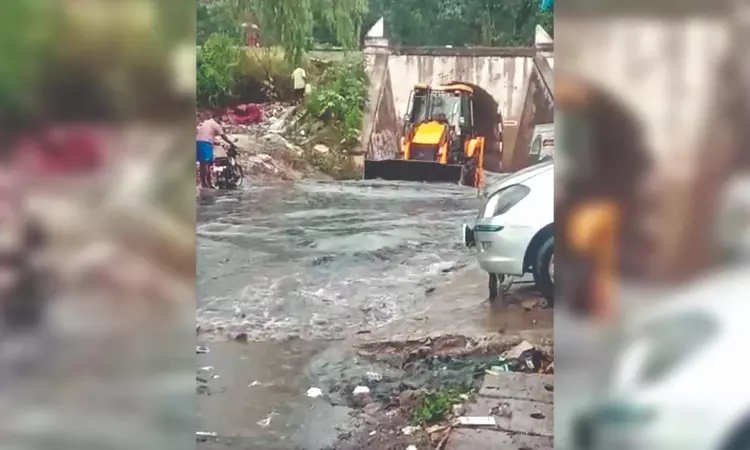 Havoc in Ambur after heavy rain for 45 minutes