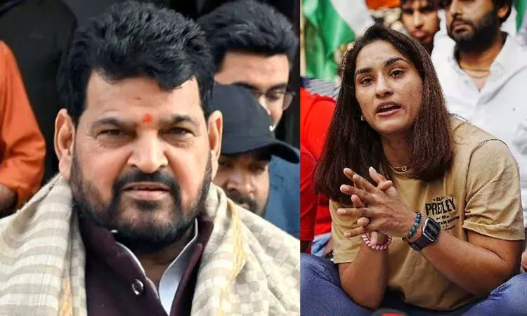 Government is trying to protect Brij Bhushan: Vinesh Phogat