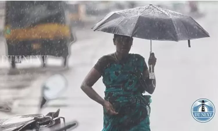 Rain likely to continue in Chennai for the next two days Rain likely to continue in Chennai for the next two days