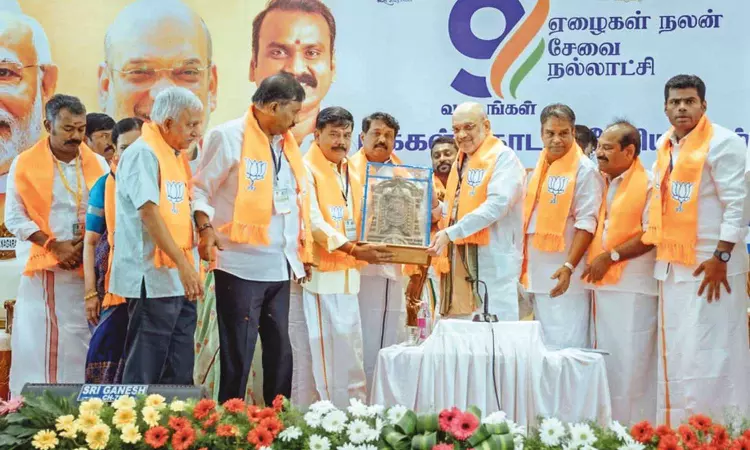 2024 polls: BJP sets 25 seats as target for victory in TN