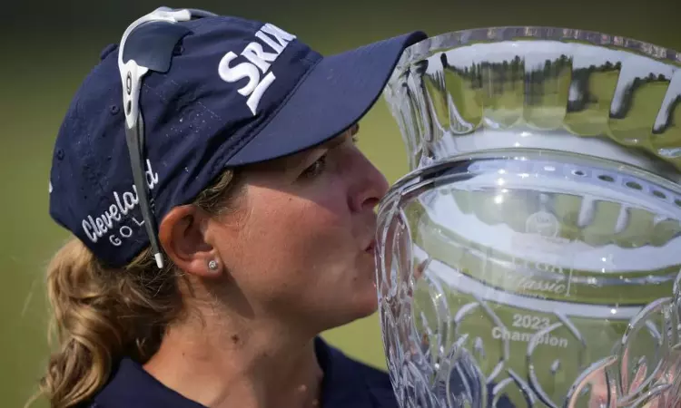 Ashleigh Buhai closes with 65 to win ShopRite LPGA Classic Ashleigh Buhai closes with 65 to win ShopRite LPGA Classic