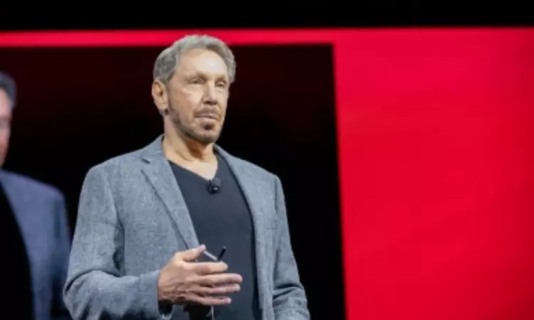 Oracle founder Larry Ellison now world’s 4th richest person
