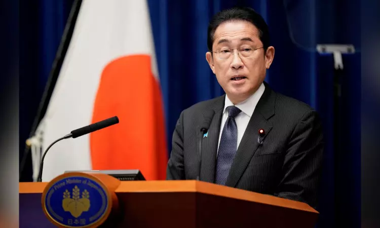 Japans Kishida unveils new child care plan amid election rumours