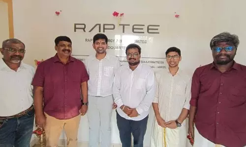 EV co Raptee to invest Rs 85 cr in Chennai unit EV co Raptee to invest Rs 85 cr in Chennai unit