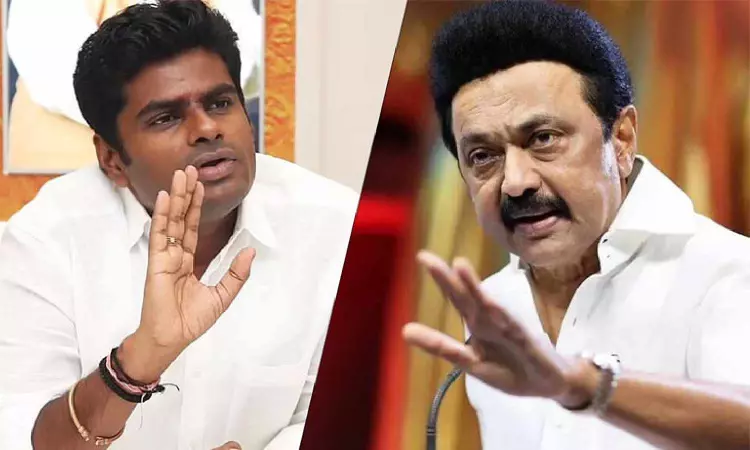 Dont defend the one you accused in 2016: Annamalai says to Stalin Dont defend the one you accused in 2016: Annamalai says to Stalin