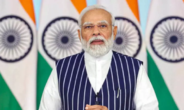 Have taken significant strides in combating climate change, achieving SDGs: Modi Have taken significant strides in combating climate change, achieving SDGs: Modi