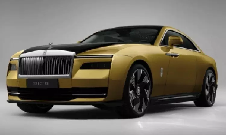 Rolls-Royce unveils its 1st all electric car at $486K