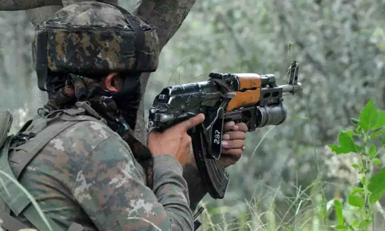 Sneak bid foiled; 5 Pak terrorists killed in J&K Sneak bid foiled; 5 Pak terrorists killed in J&K
