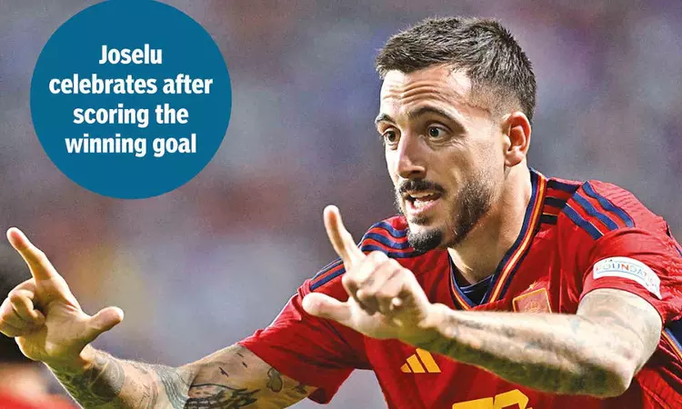 Joselu’s late winner puts Spain in Nations League final