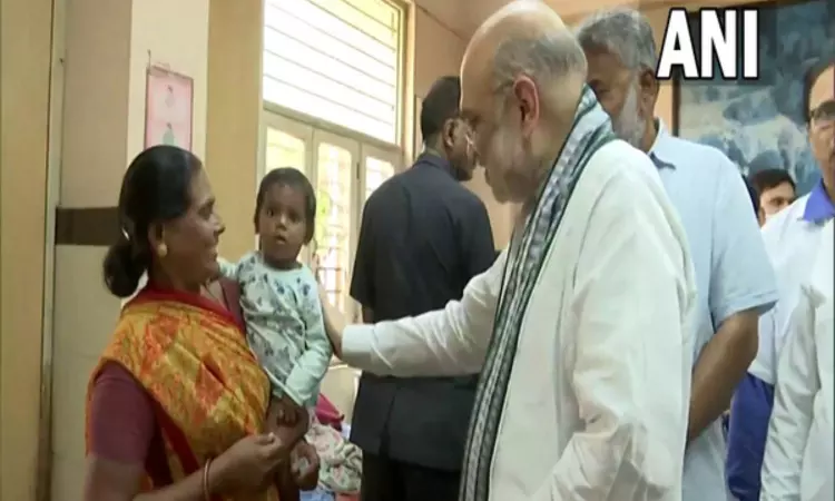 Cyclone Biparjoy: Shah visits Mandvi Civil Hosp, meets people admitted