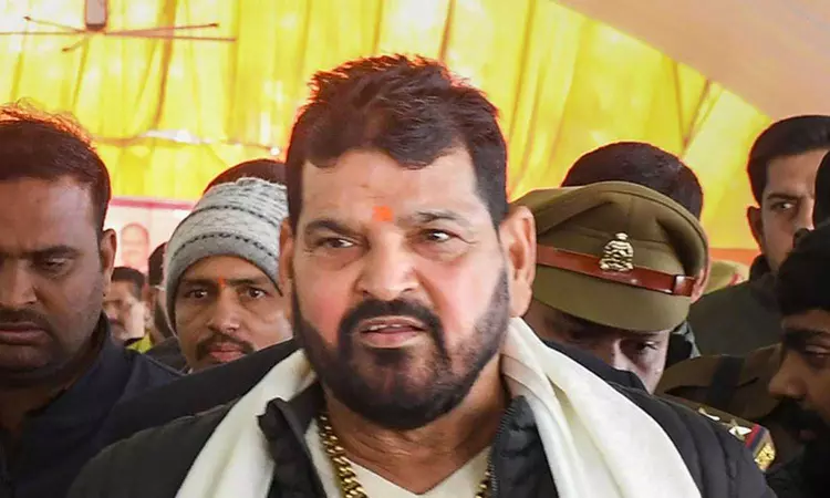 Brij Bhushan Sharan Singh dodges queries on chargesheet