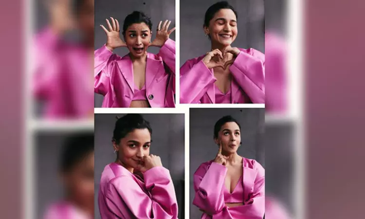 Alia Bhatt dons pink outfit, calls herself Jet Lagged Barbie’