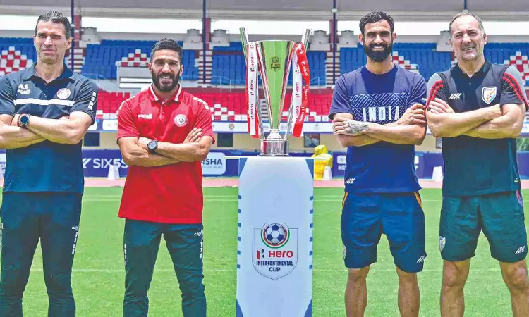 India ready for Lebanon in Intercontinental Cup final India ready for Lebanon in Intercontinental Cup final