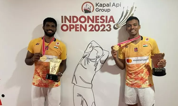 Satwiksairaj & Chirag clinch Indonesia Open, create history