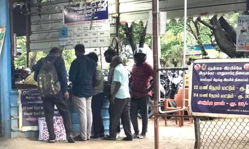 Rude behaviour of staff at parking facility in Tambaram irks users