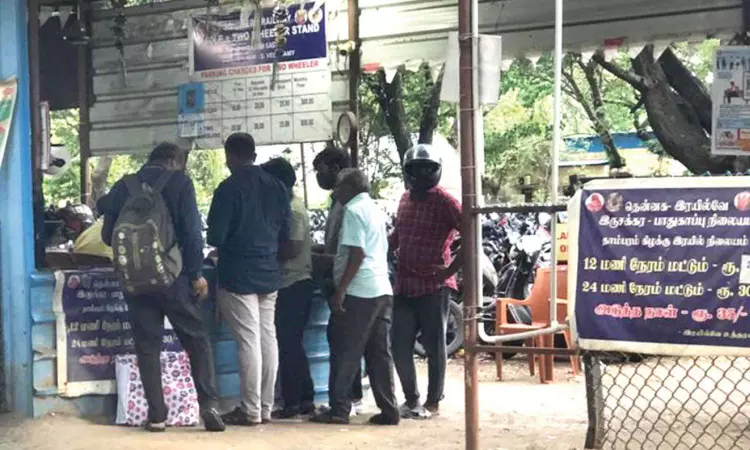 Rude behaviour of staff at parking facility in Tambaram irks users
