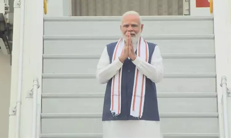 PM Modi leaves for his first State visit to US PM Modi leaves for his first State visit to US