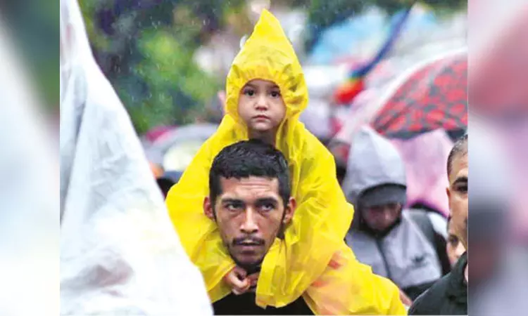 Mechanics of migration and displacement