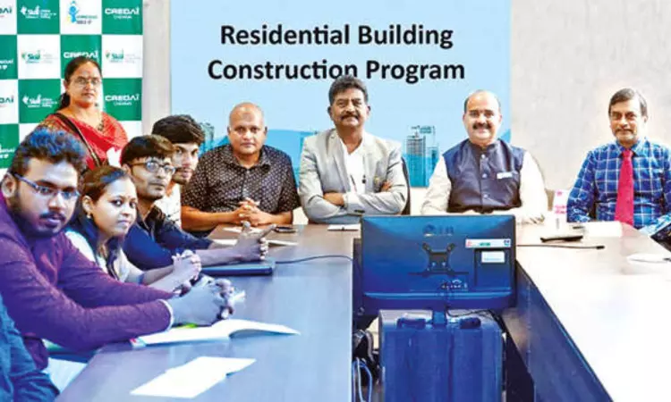 Credai Chennai dedicates building to civil engg students