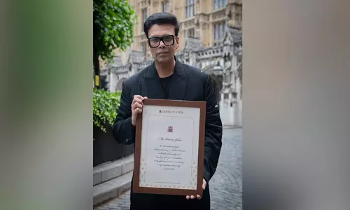 Karan honoured by UK Parl, says, I am fortunate and deeply grateful