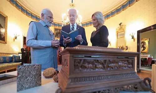 Modi thanks Biden, First Lady Jill for hosting him at White House